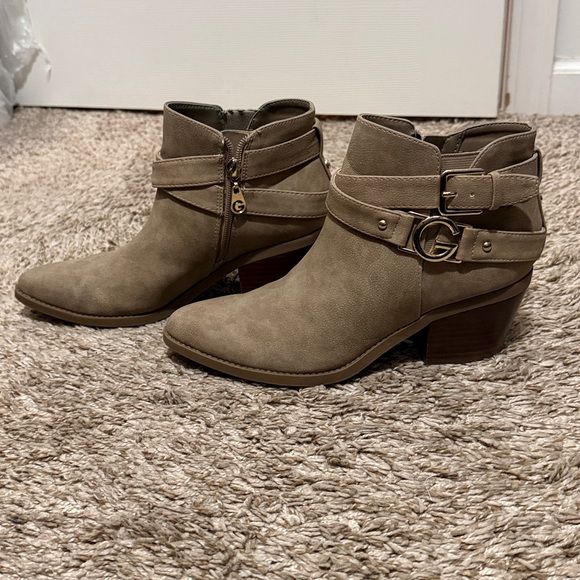 Tan Ankle Boots - Picture 2 of 8